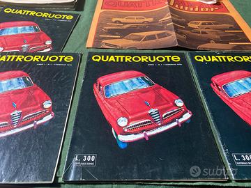 Raccolta di riviste rare automobili e motociclette