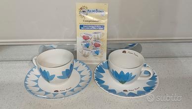 Set tazze e piattini Mulino Bianco Fiordaliso 