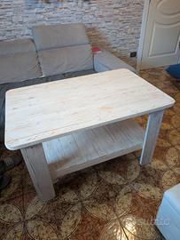 tavolino in legno di recupero