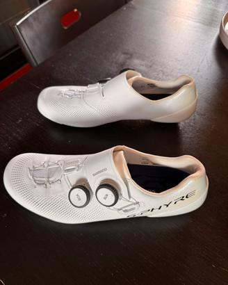 Shimano Sphyre white scarpe
