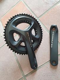Guarnitura shimano ultegra 6800 52/36 170 nuovo