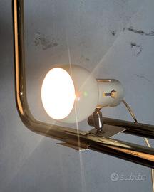 Faretto con clip in metallo vintage anni '50