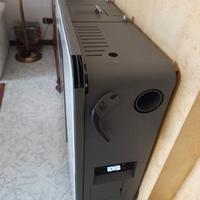 STUFA PELLET TERMOROSSI SLIMQUADRO 11 EVO CRISTALL