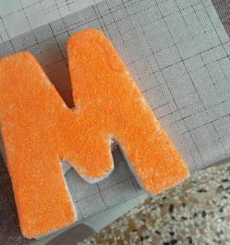 Lettere in polisterolo