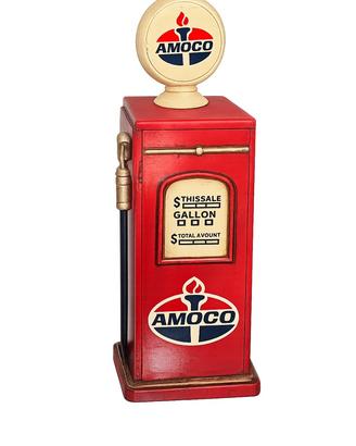 Distributore di benzina vintage AMOCO decorativo