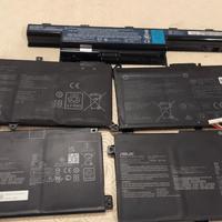 Lotto Batterie al litio usate 11,5V Li-ion