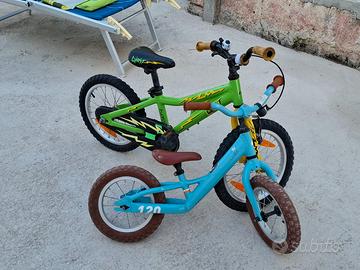 Biciclette bimbi in blocco