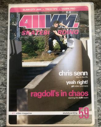 Dvd - 411VM Skateboarding 59 - Chris Senn