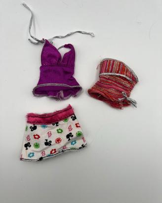 Vestiti barbie originali mattel set, anni 2000