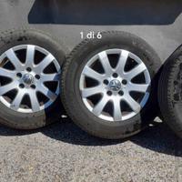 cerchi +gomme Michelin golf 5