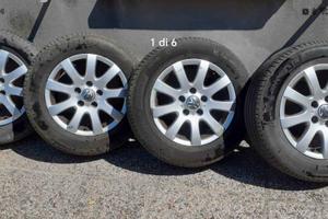 cerchi +gomme Michelin golf 5