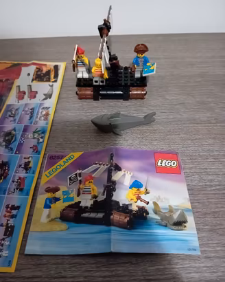 Lego Legoland 6257 Castaway's Raft 