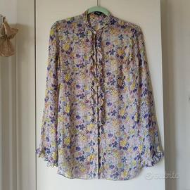 Camicia Aspesi pura seta trasparente