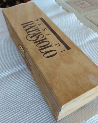 Cassa Cassetta in Legno Porta Vino Vuota
