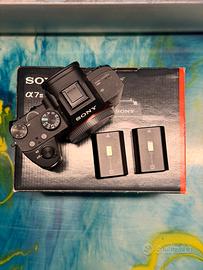 Sony Alpha A7 III - 2 Batterie Originali