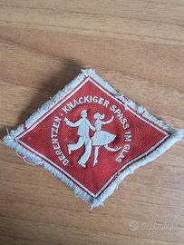 patch ricamata vintage Berentzen Apfelkorn