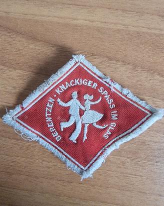 patch ricamata vintage Berentzen Apfelkorn
