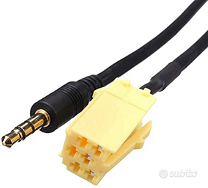 Cavo aux per autoradio stereo