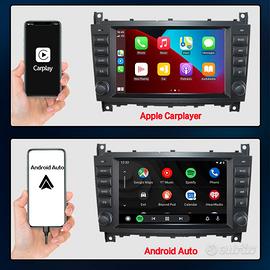 Car Tablet Mercedes W203 CLK CLS CarPlay