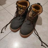 Anfibi Scarponcini CAT Caterpillar Marrone - Tg 45