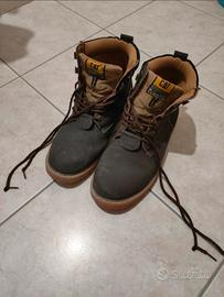 Anfibi Scarponcini CAT Caterpillar Marrone - Tg 45