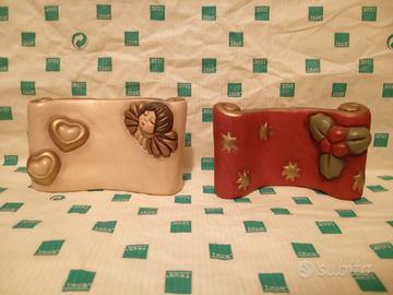 segnaposto angelo o agrifoglio rosso thun