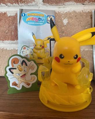 Pokémon Pikachu Kinder sorpresa + accessori