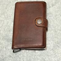 Portafoglio portacarte SECRID marrone RFID