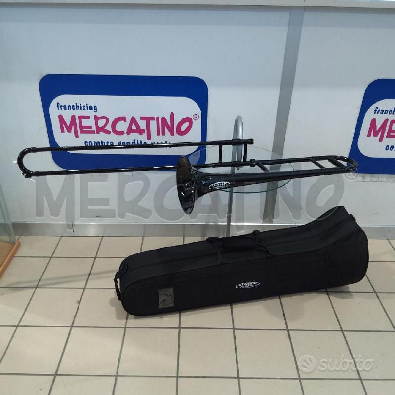 Trombone Tenore Sib/Fa Classic Cantabile MardiBrass - In Plastica ABS Nero, Leggero E Resistente - Foto 3