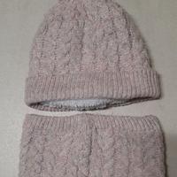 Set cappello e scaldacollo Kik bambina