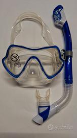 Maschera e Boccaglio Snorkeling Mares Pure Vision