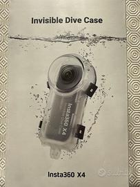 Invisible Dive Case Insta360 X 4