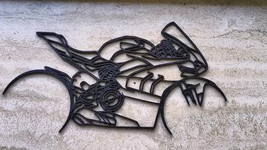 Quadretto Ducati Panigale V4SP - 26cm x 16cm