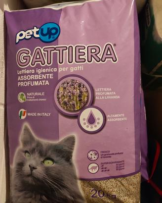 lettiera gatto gattiera per up alla lavanda