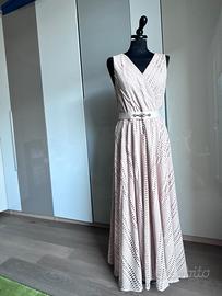 Abito lungo da cerimonia donna taglia L nuovo