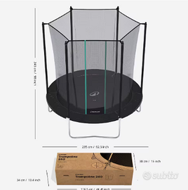 Trampolino elastico 240 Domyos