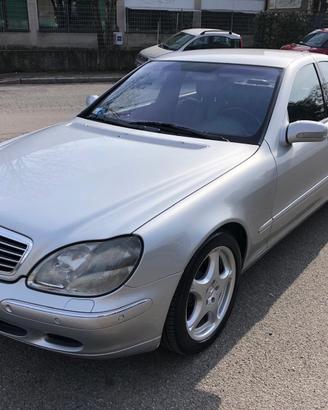 Mercedes-benz S 500 cat sospensioni da rivedere
