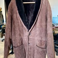 Giacca uomo montone shearling taglia 54