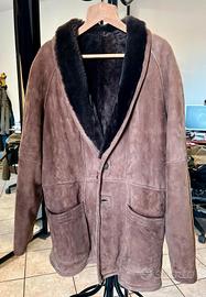 Giacca uomo montone shearling taglia 54