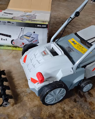 Scarificatore arieggiatore elettrico prato