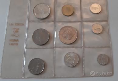 Monete serie divisionale 1970