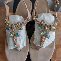 Sandali - Gioiello - Infradito donna -  Taglia 37 