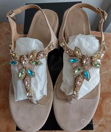 Sandali - Gioiello - Infradito donna -  Taglia 37 