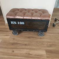 cassa panca con ruote