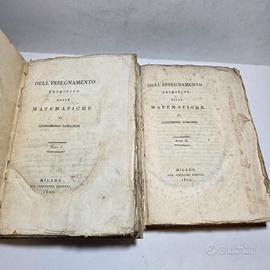 Libro Antico 1822 - Dell'Insegnamento Primitivo ..