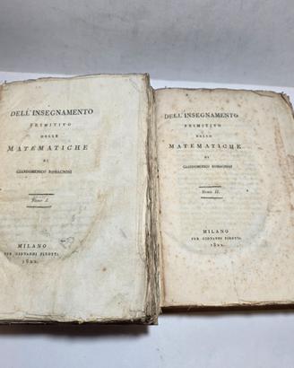 Libro Antico 1822 - Dell'Insegnamento Primitivo ..