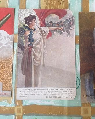 Lotto cartoline militari