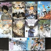 The Promised Neverland volumi 5-15 e 17, 18, 20