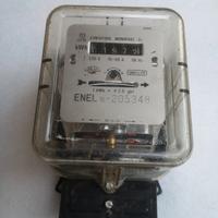 contatore elettrico Enel 1976 energia vintage 