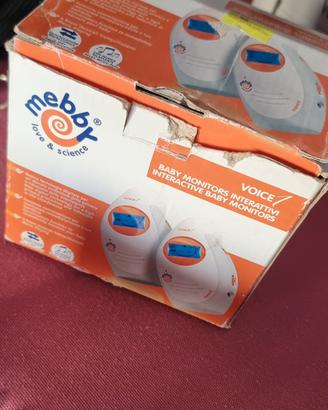 Baby monitor multimediale walkie talkie Mebby Voic